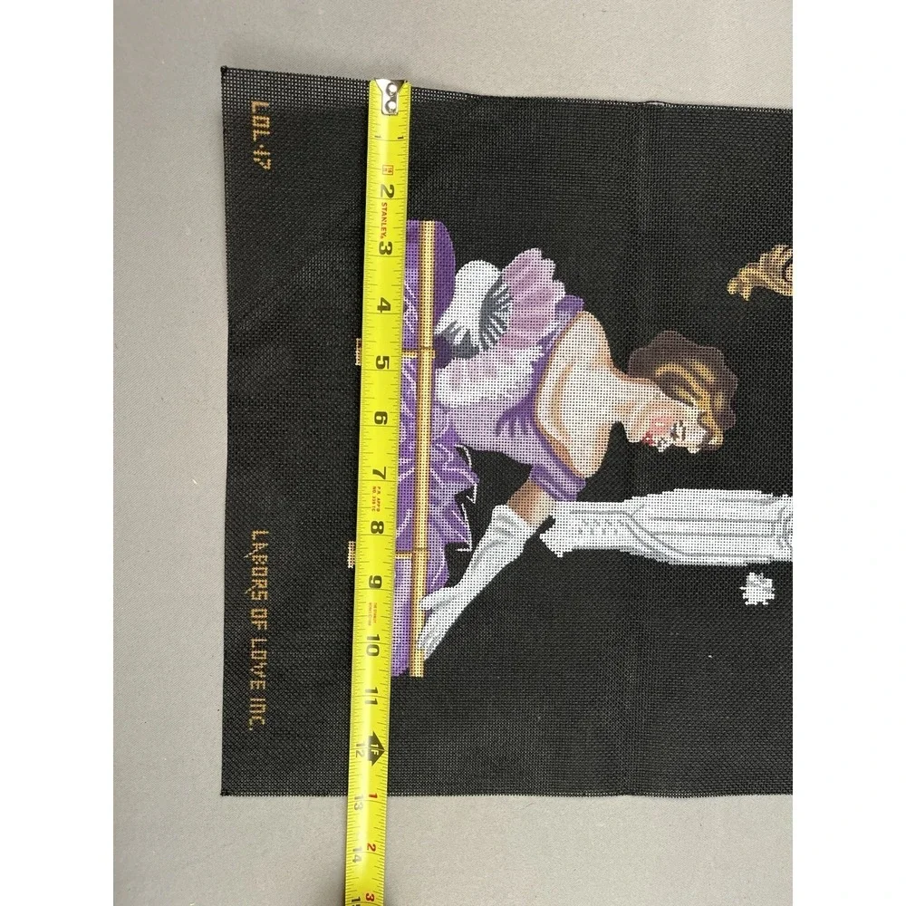 Labors Love Handpainted HP Needlepoint Canvas - Opera Balcony Scene Date Night